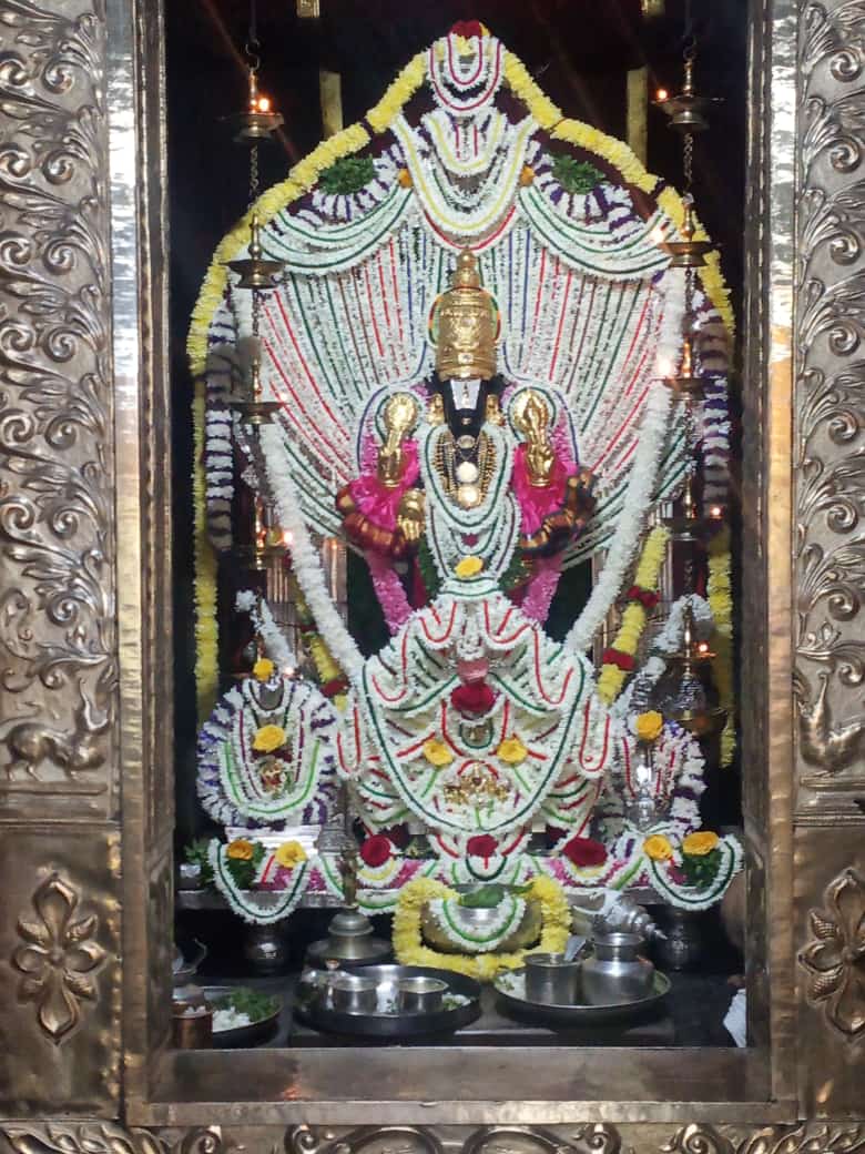 Navami Lord Venktramana Alankara