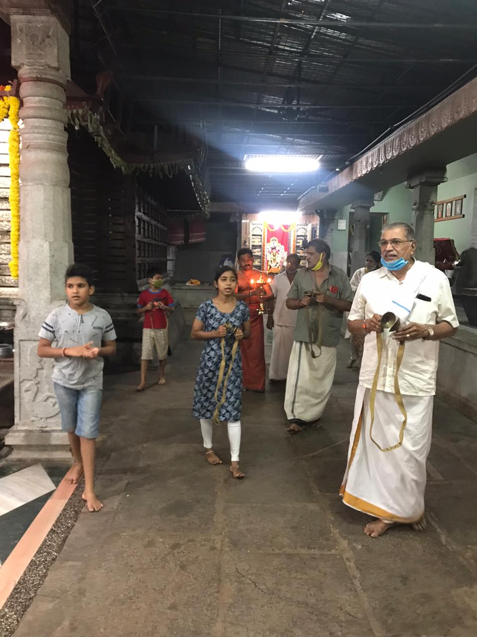 Navami Lord Venktramana Alankara